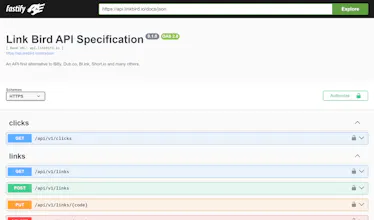 API-First Link Shortener for Developers gallery image