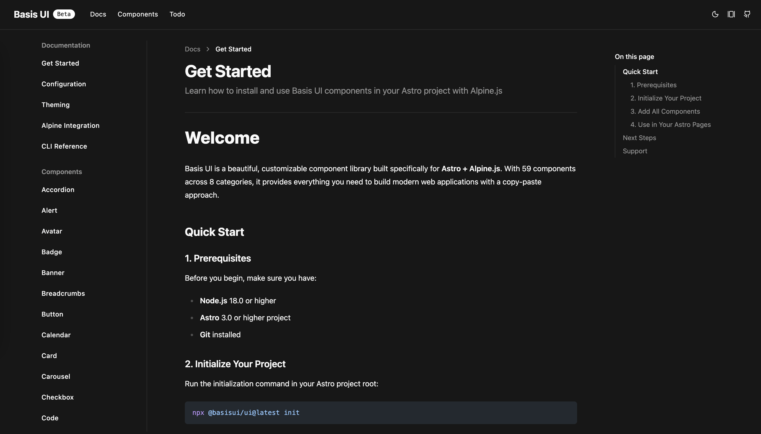 Basis UI gallery image