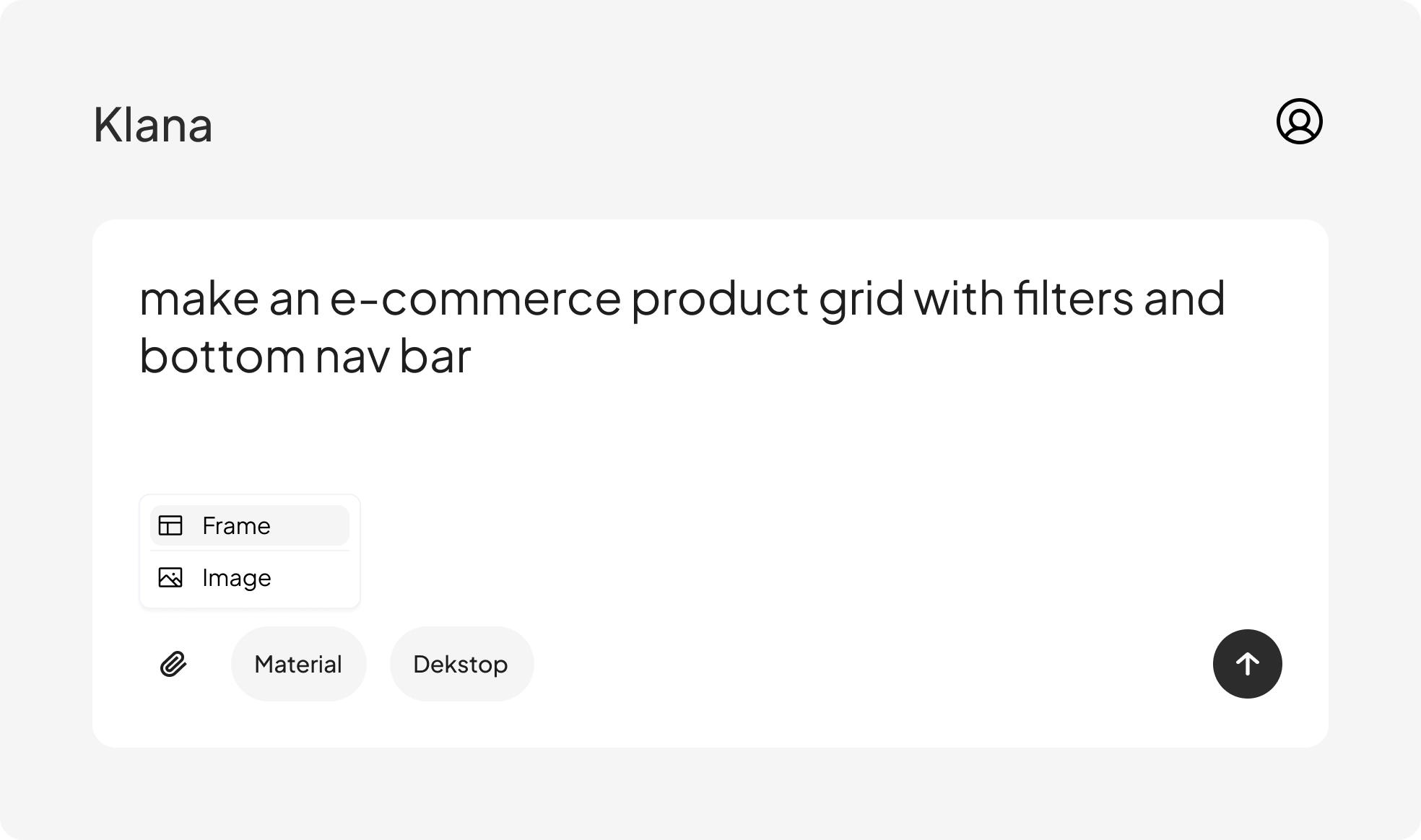 Klana AI – Prompt to Design gallery image