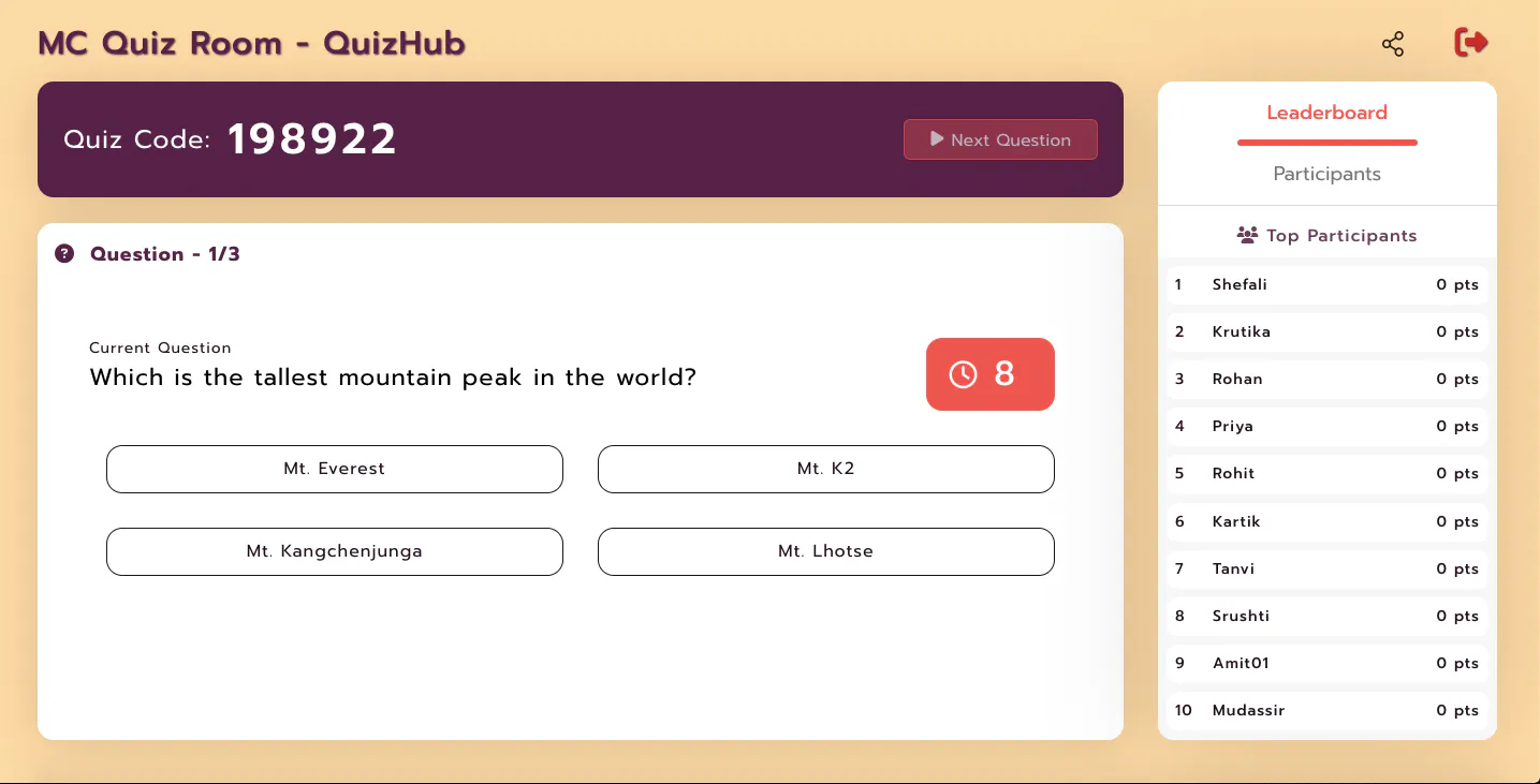 QuizHub gallery image