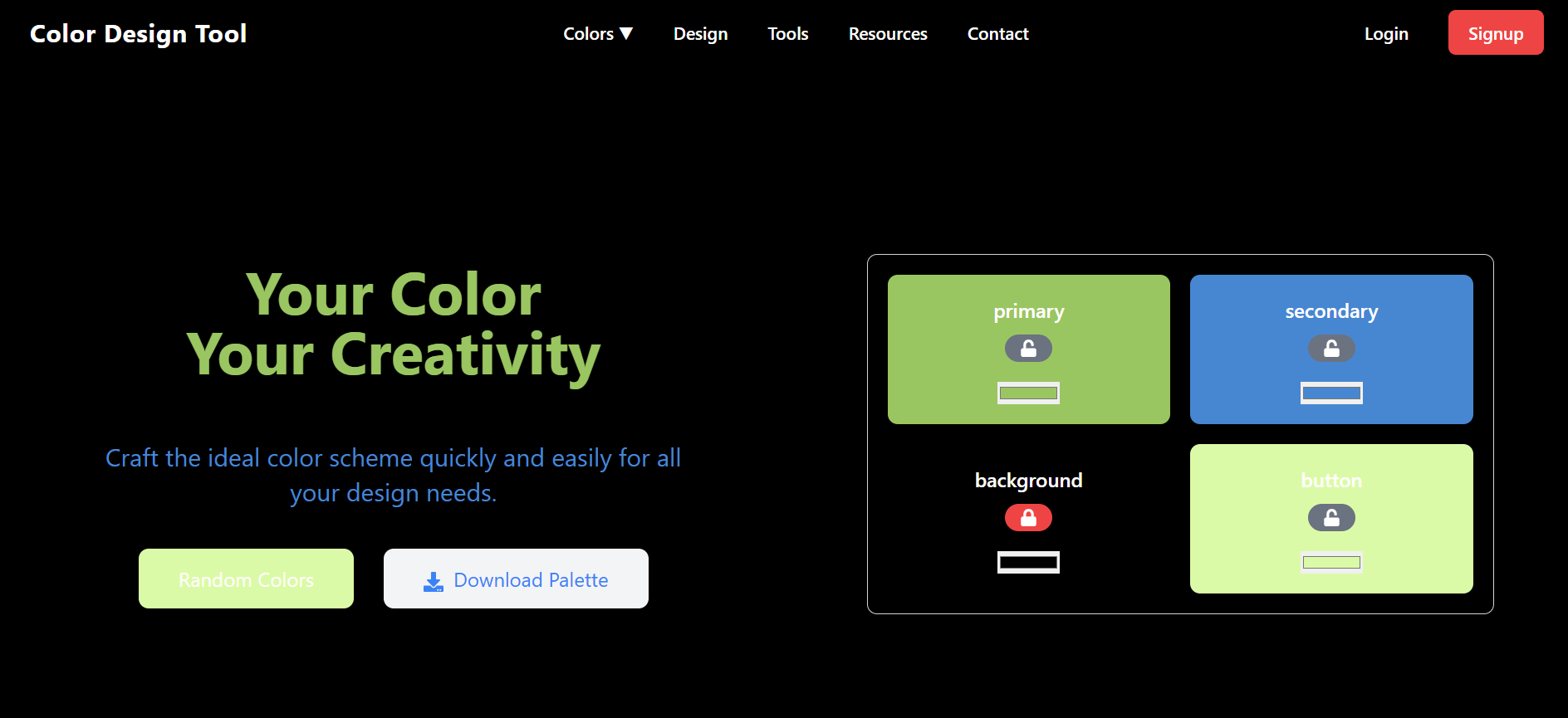 Mídia 2 de colordesigntool.com - Crie o esquema de cores ideal rapidamente