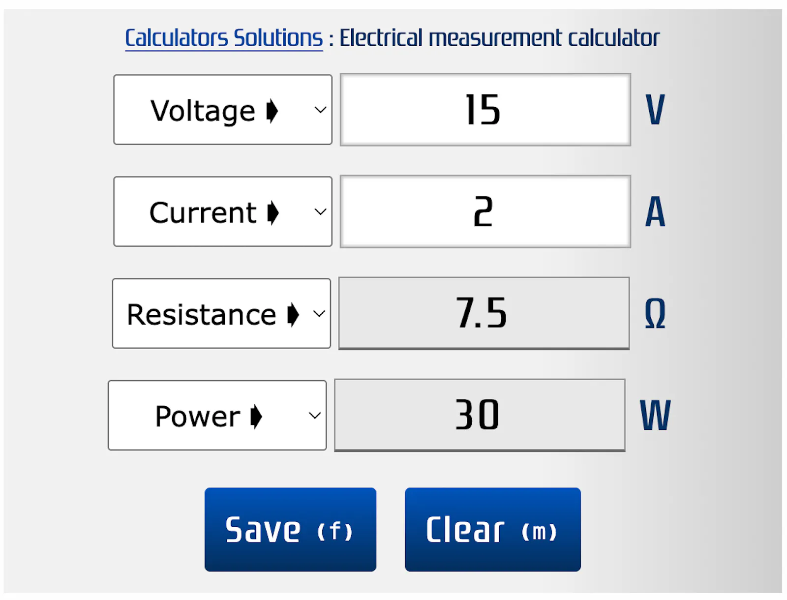 Calculators.Solutions screenshot 11
