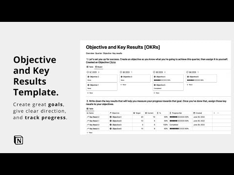 Objective and Key Results  gallery image
