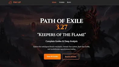 PoE 3.27 "Keepers of the Flame" gallery image