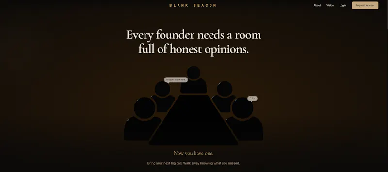 BlankBeacon screenshot 1
