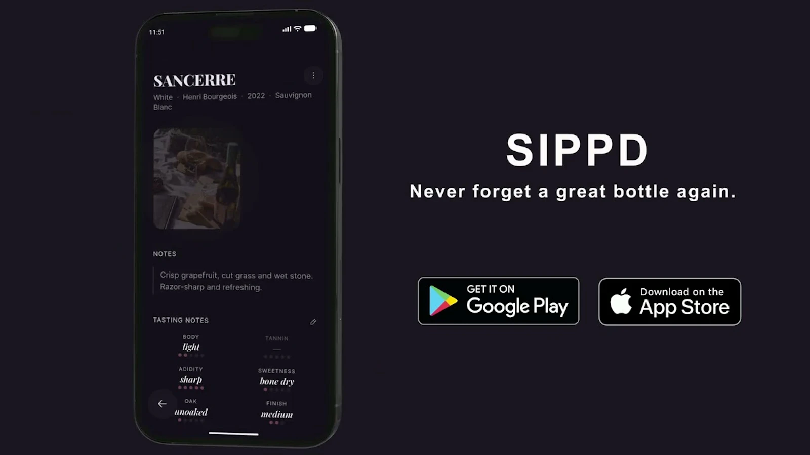 Sippd screenshot 1 (video preview)
