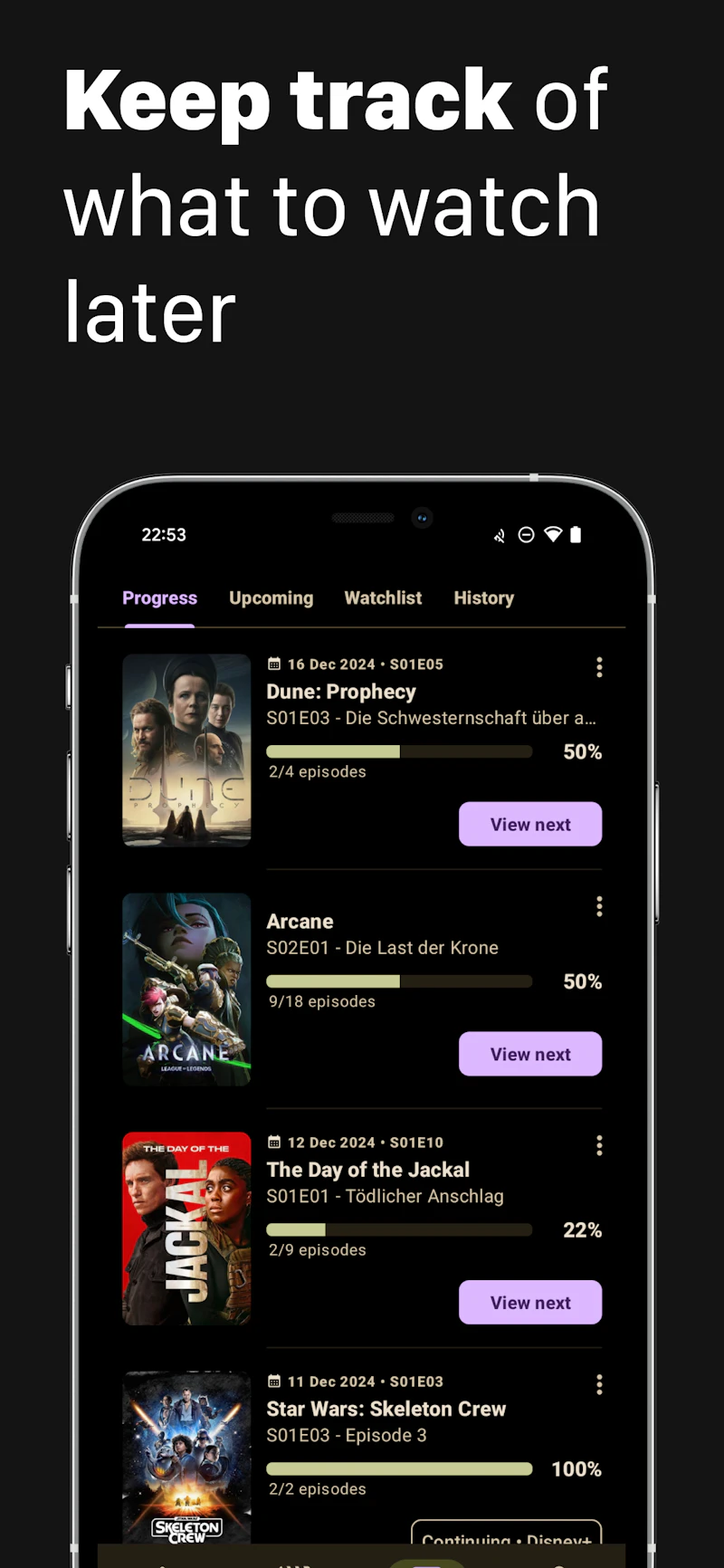 Moviebase 6.0 screenshot 3