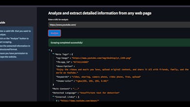 Scrape genie : SEO and web data analysis gallery image