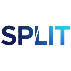 Split logo