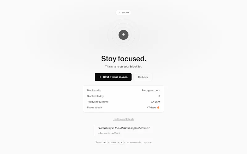 ZenTab screenshot 5