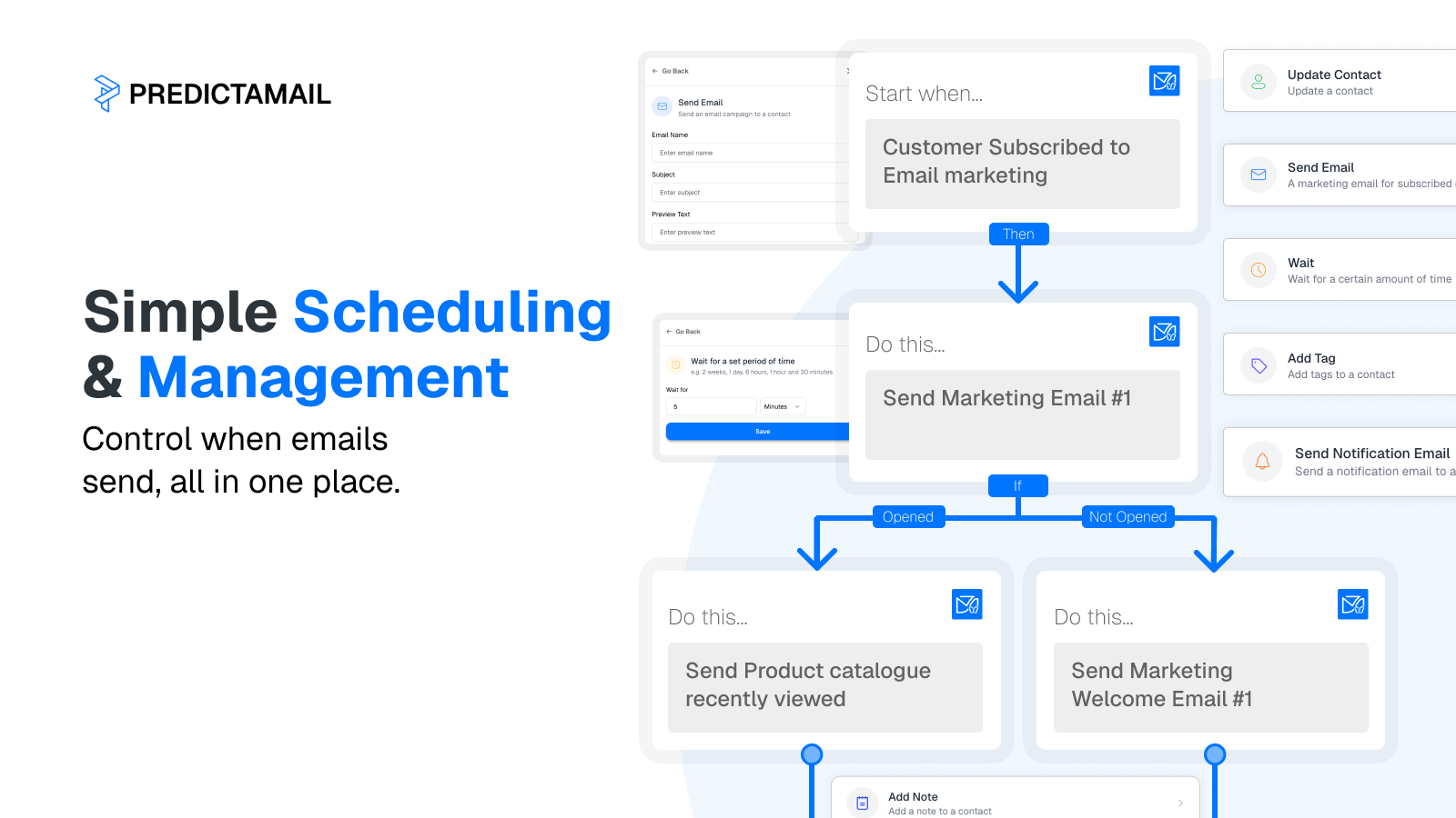 PredictaMail - Screenshot 4 showing product features and functionality