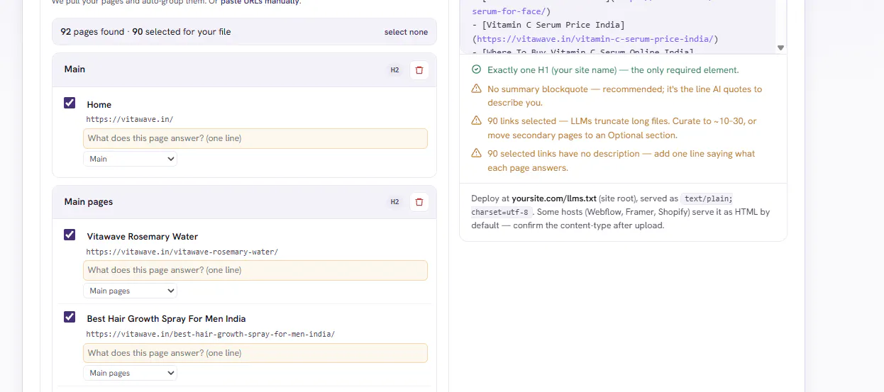 LLMs.txt Generator gallery image