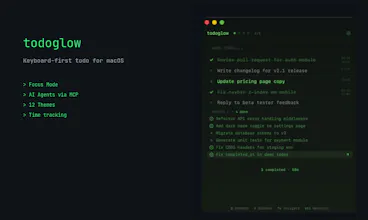 todoglow for macOS gallery image