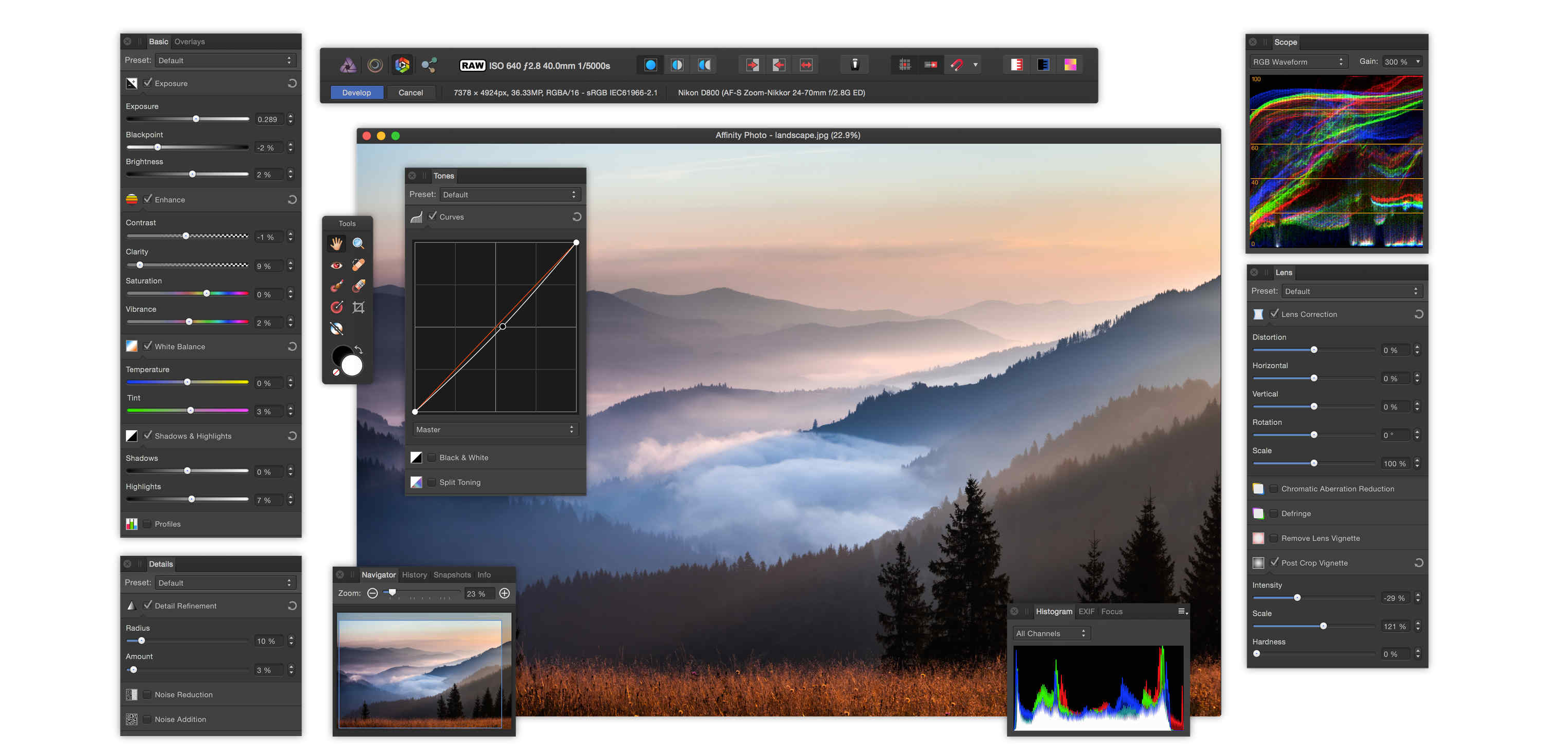 affinity photo editor for mac