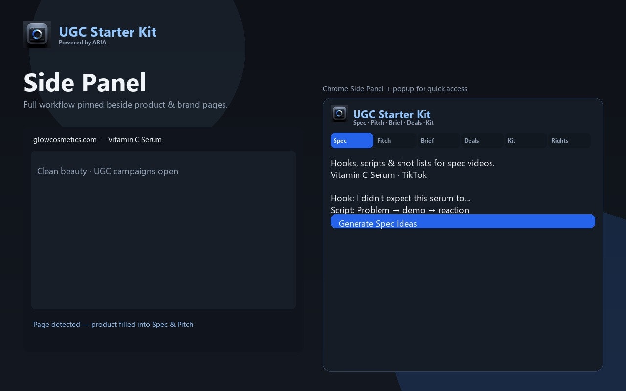 CreatorSense UGC Starter Kit gallery image