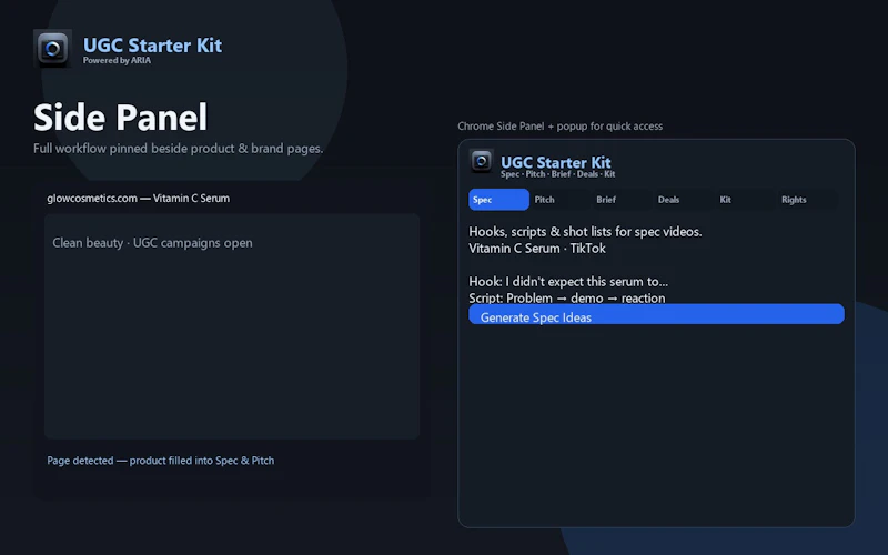 CreatorSense UGC Starter Kit screenshot 8