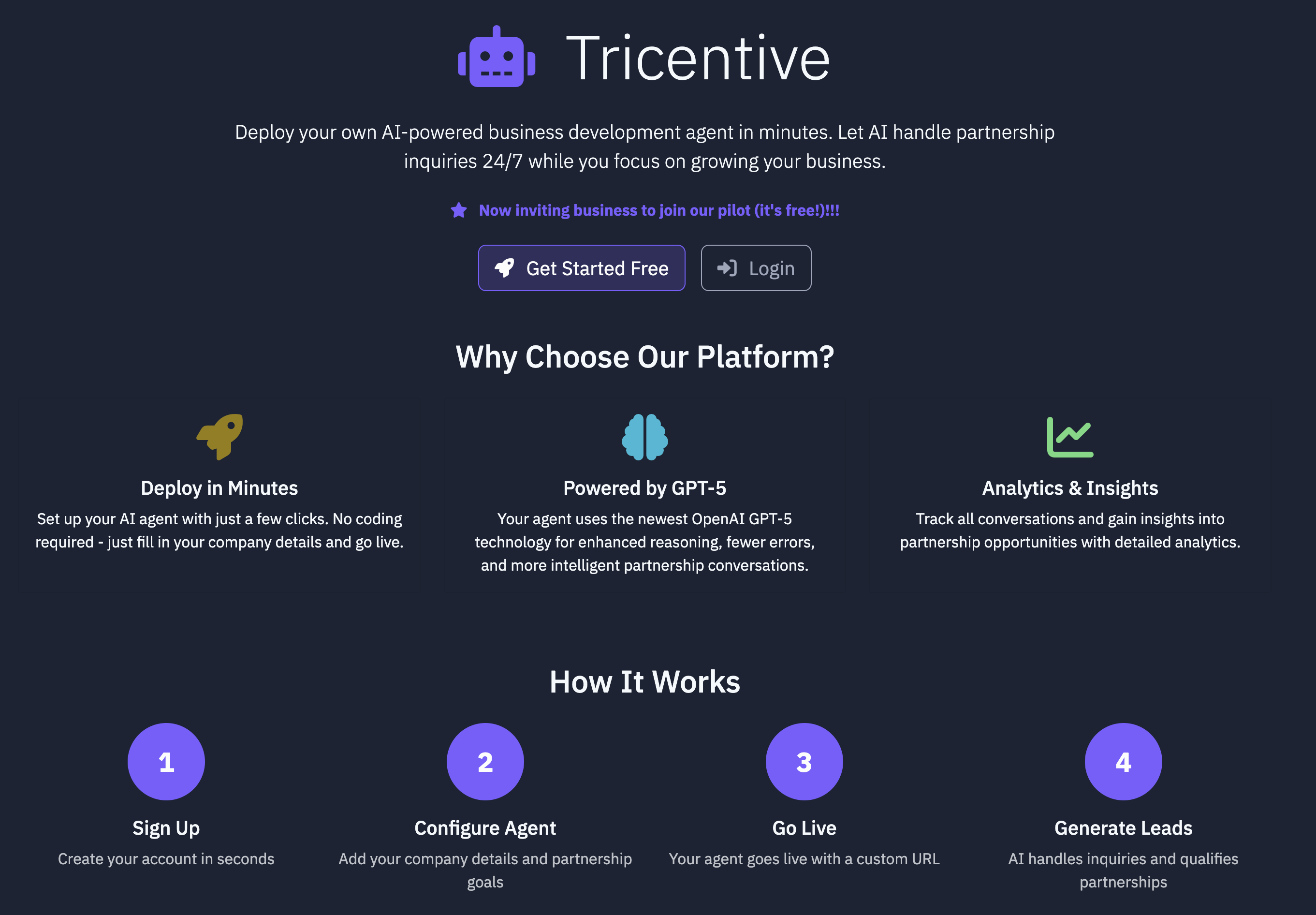 Tricentive - AI BD Agents gallery image