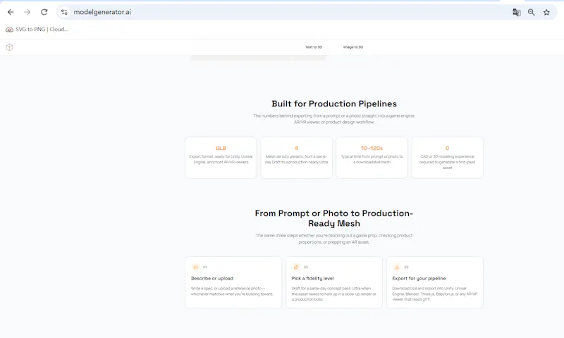 ModelGenerator screenshot 3