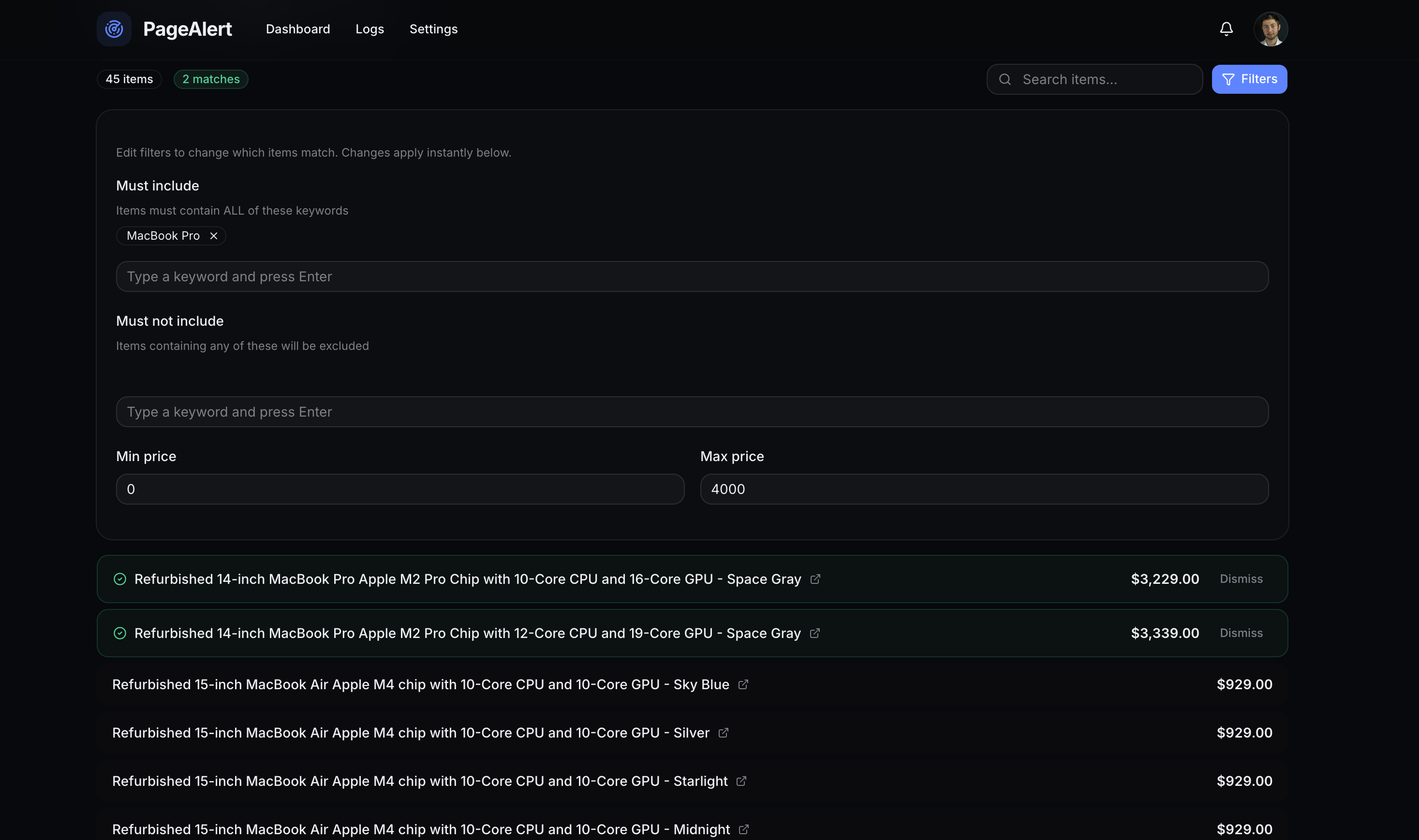 PageAlert gallery image