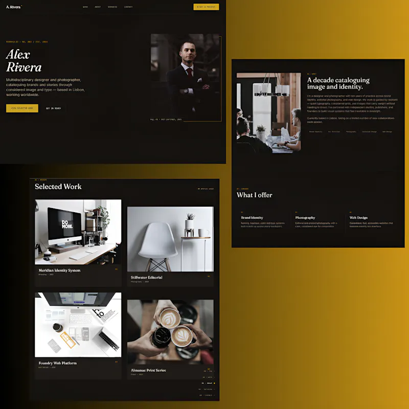 Modern & Fully Responsive HTML Template screenshot 3
