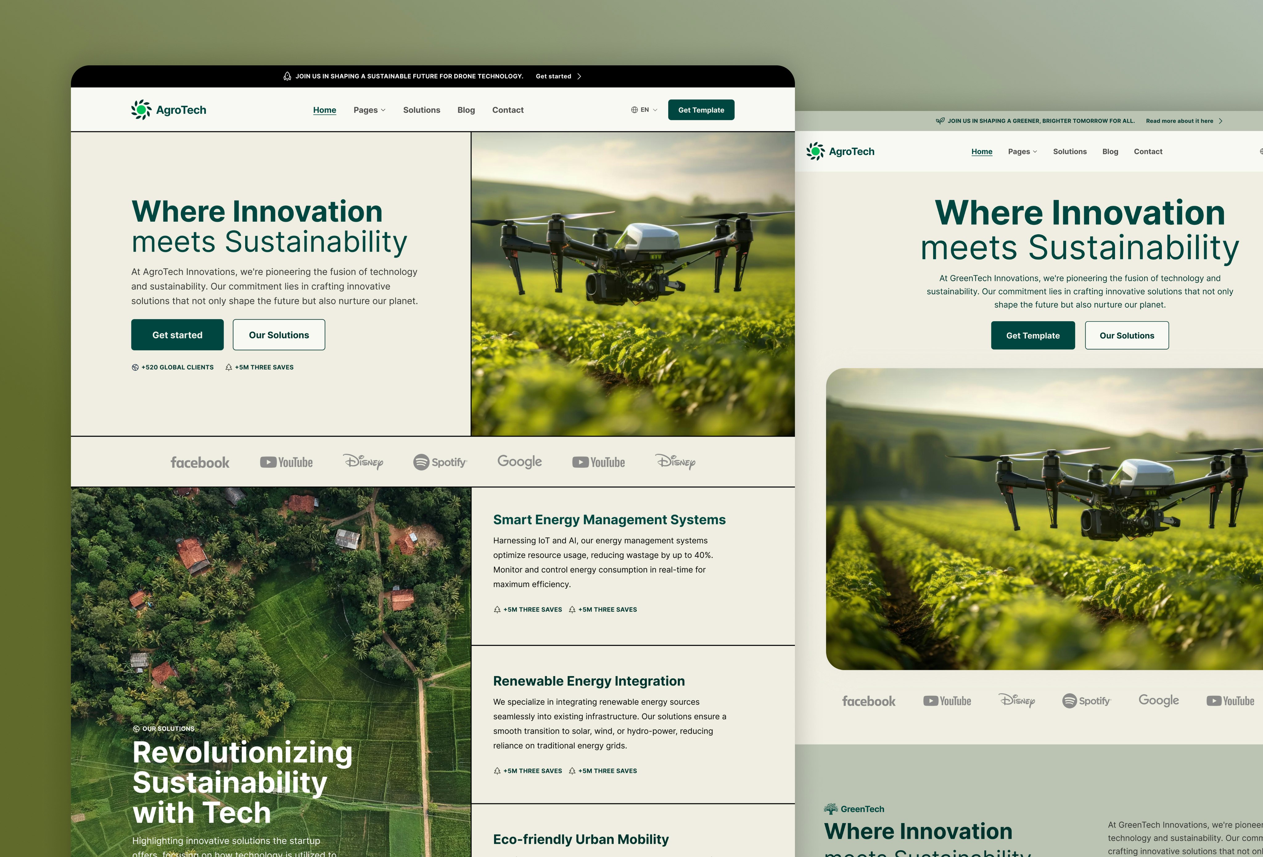 Agrotech - Templat Pertanian Permulaan media 3