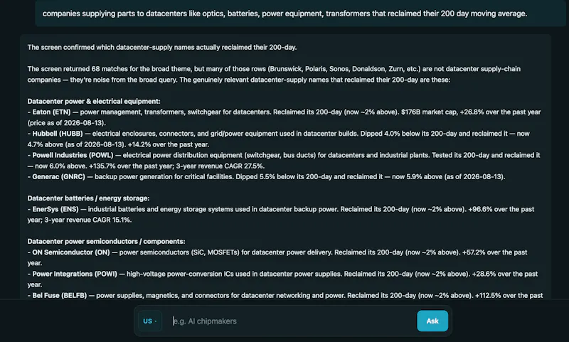 stocks-llm screenshot 4