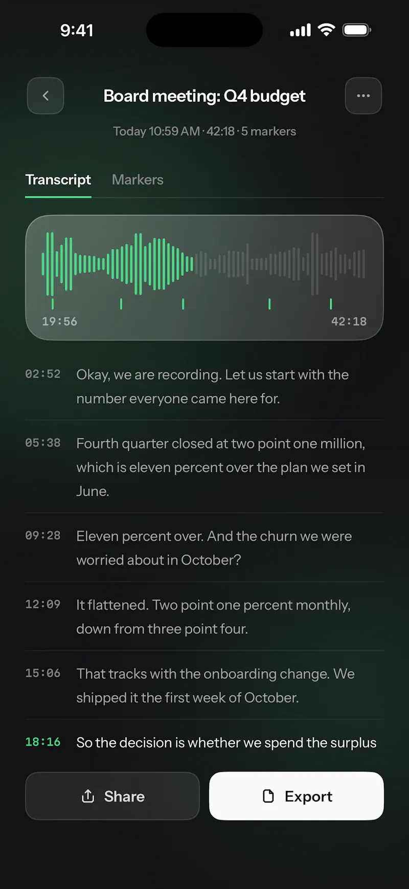 Voice Recorder: Tapedeck screenshot 3
