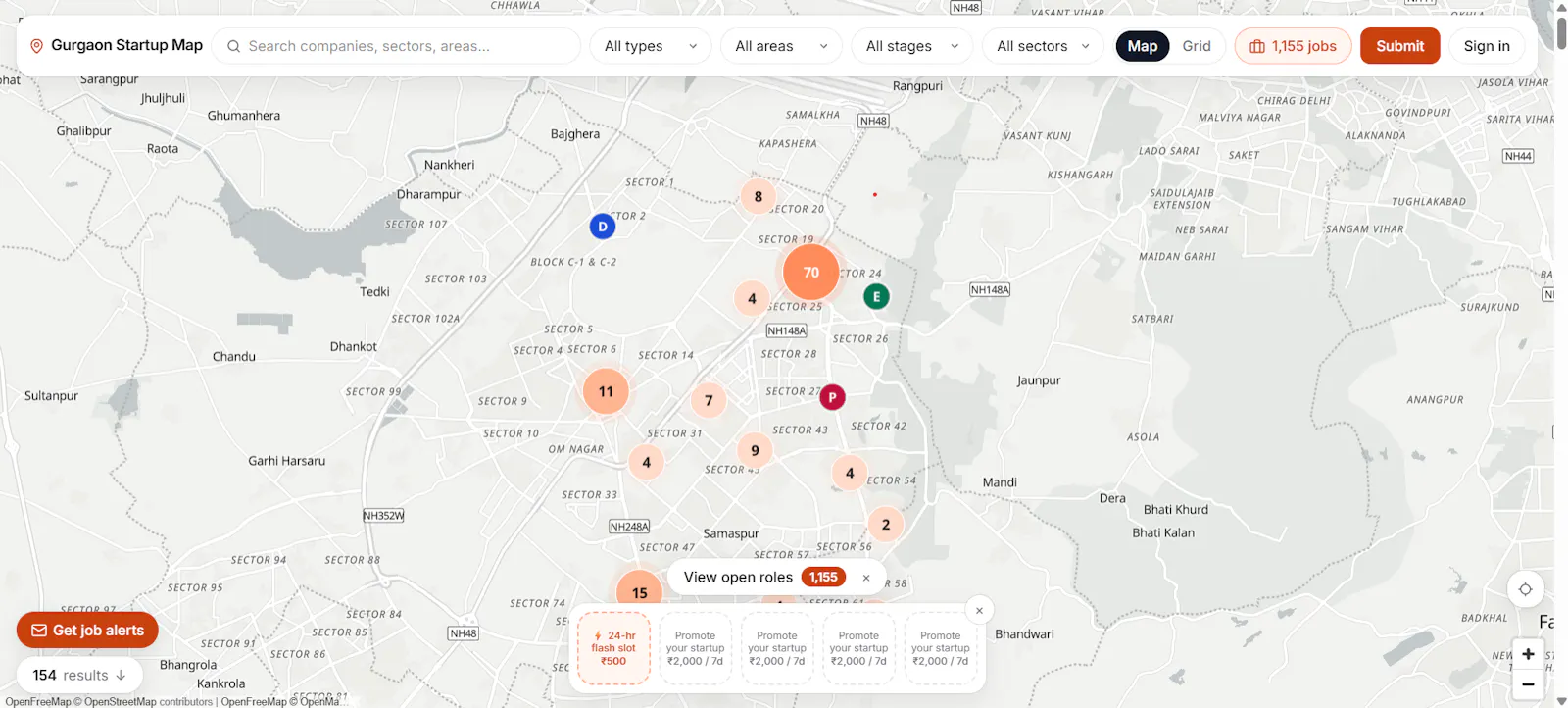 Gurgaon Startup Map screenshot 1