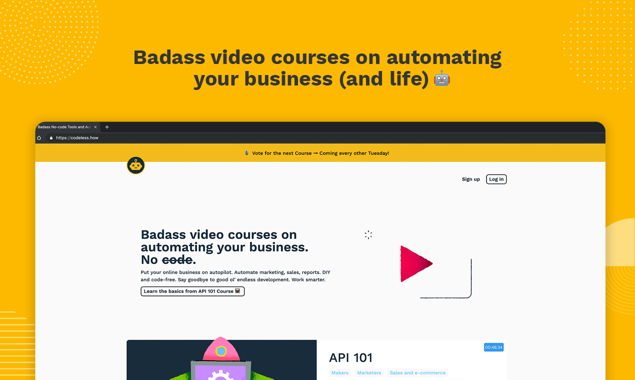 Codeless.how gallery image