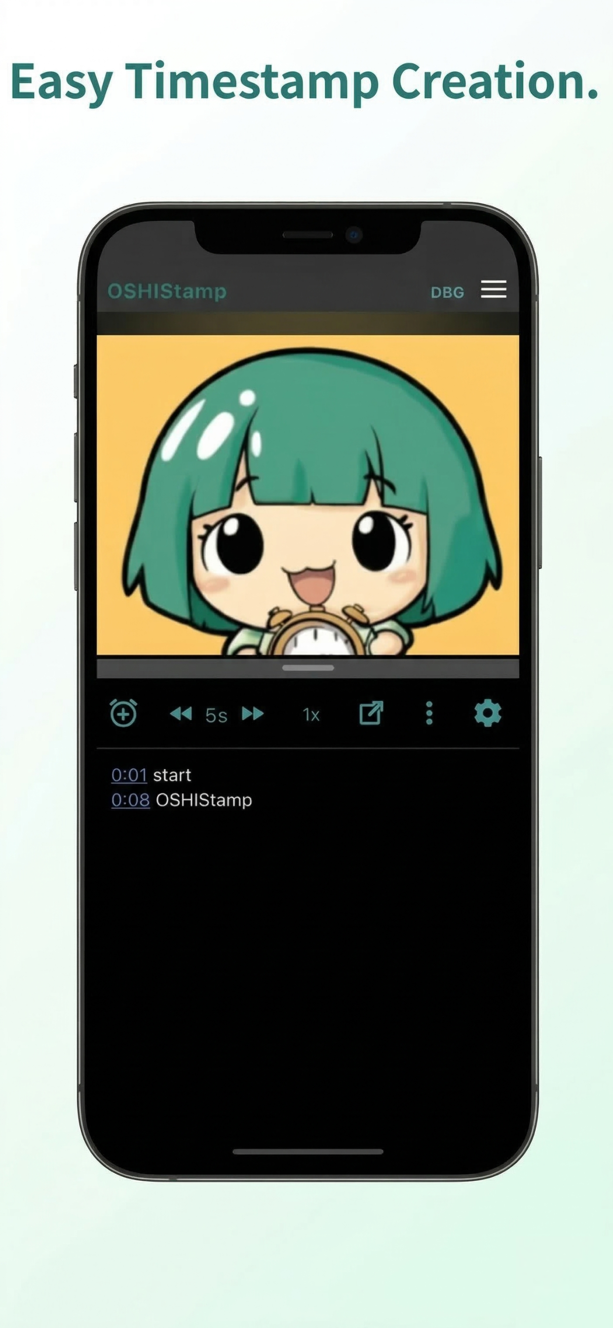 OSHIStamp - Video Timestamp gallery image
