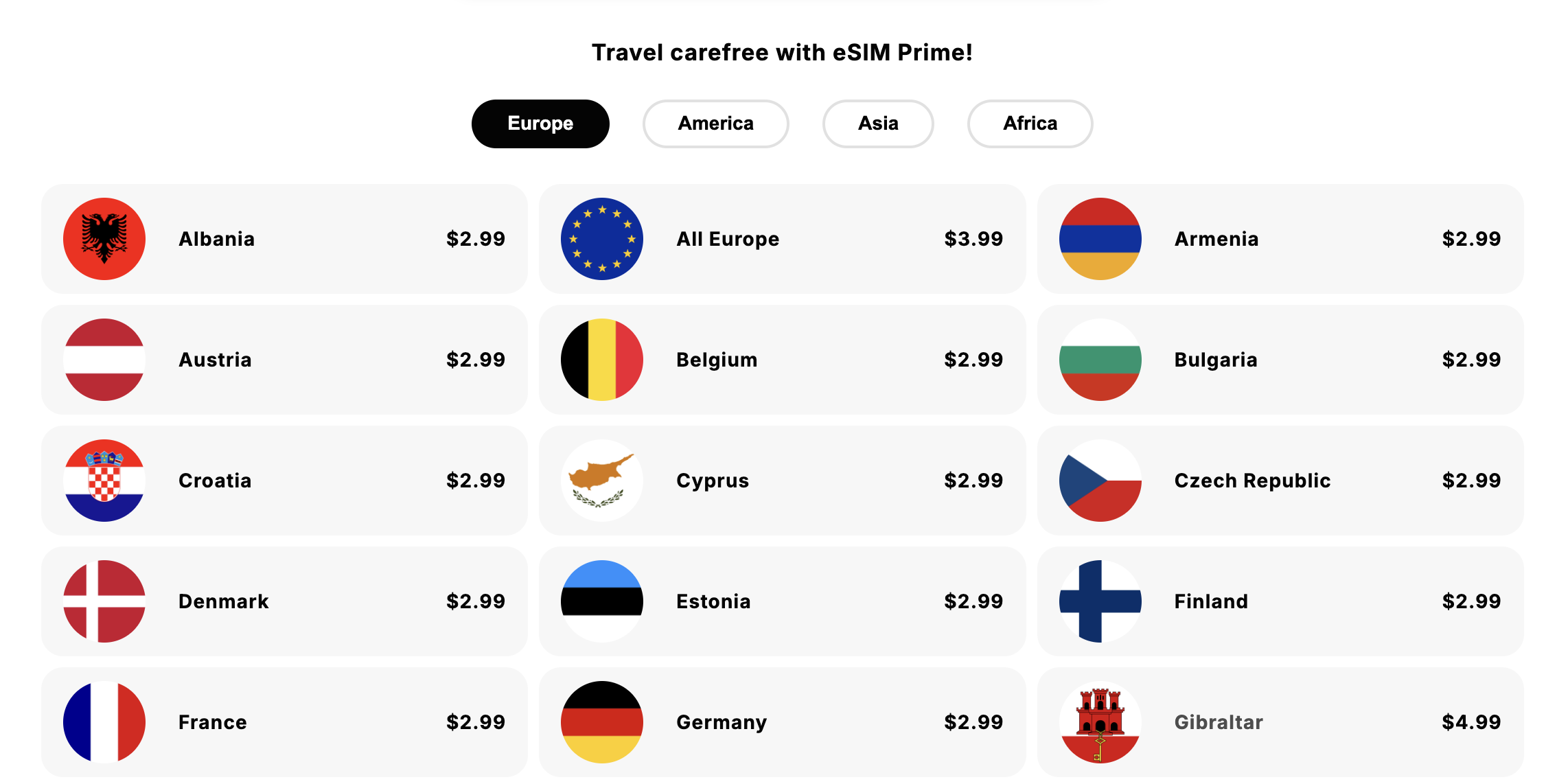 eSIM Prime gallery image