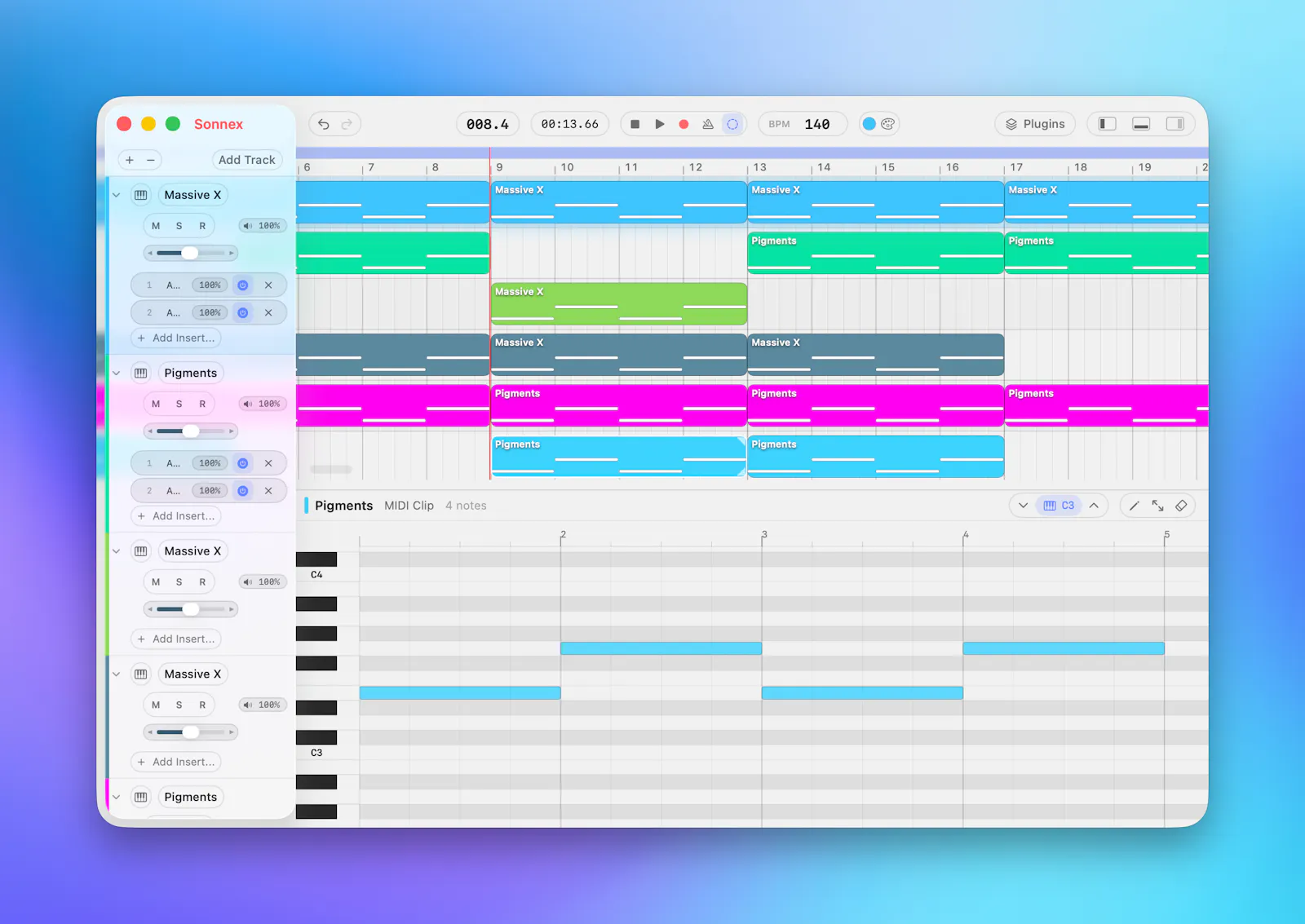 Sonnex screenshot 2