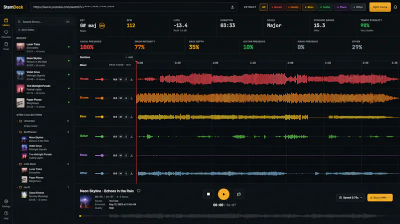 StemDeck screenshot 1