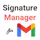 Signature Manager for Gmail