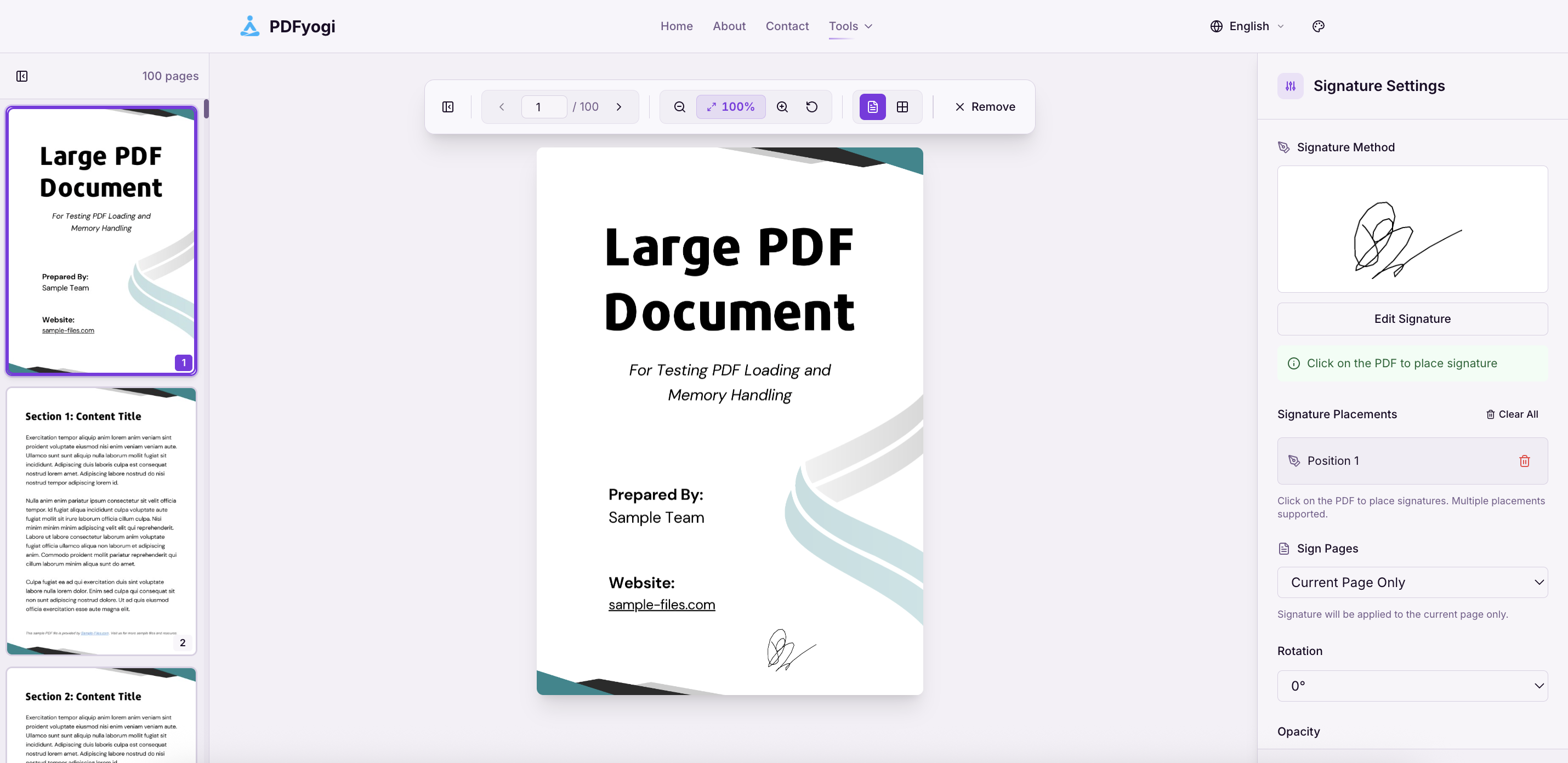 PDFyogi - Privacy First PDF Tools gallery image
