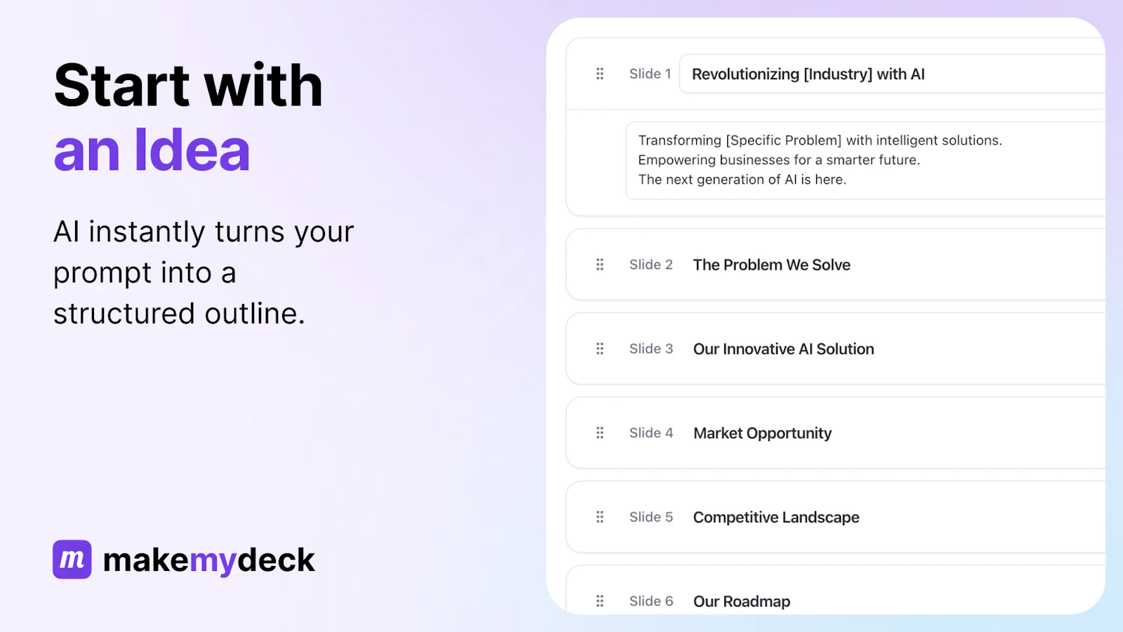 MakeMyDeck screenshot 3