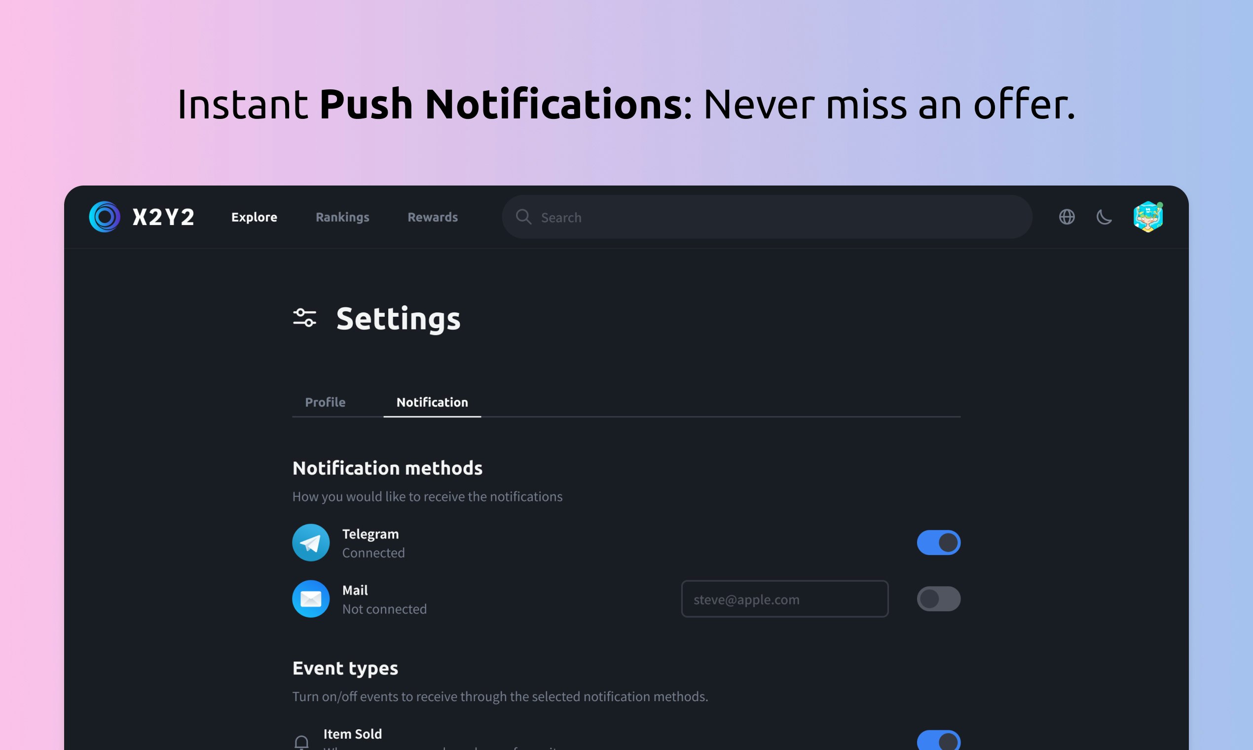 X2Y2 NFT Marketplace gallery image
