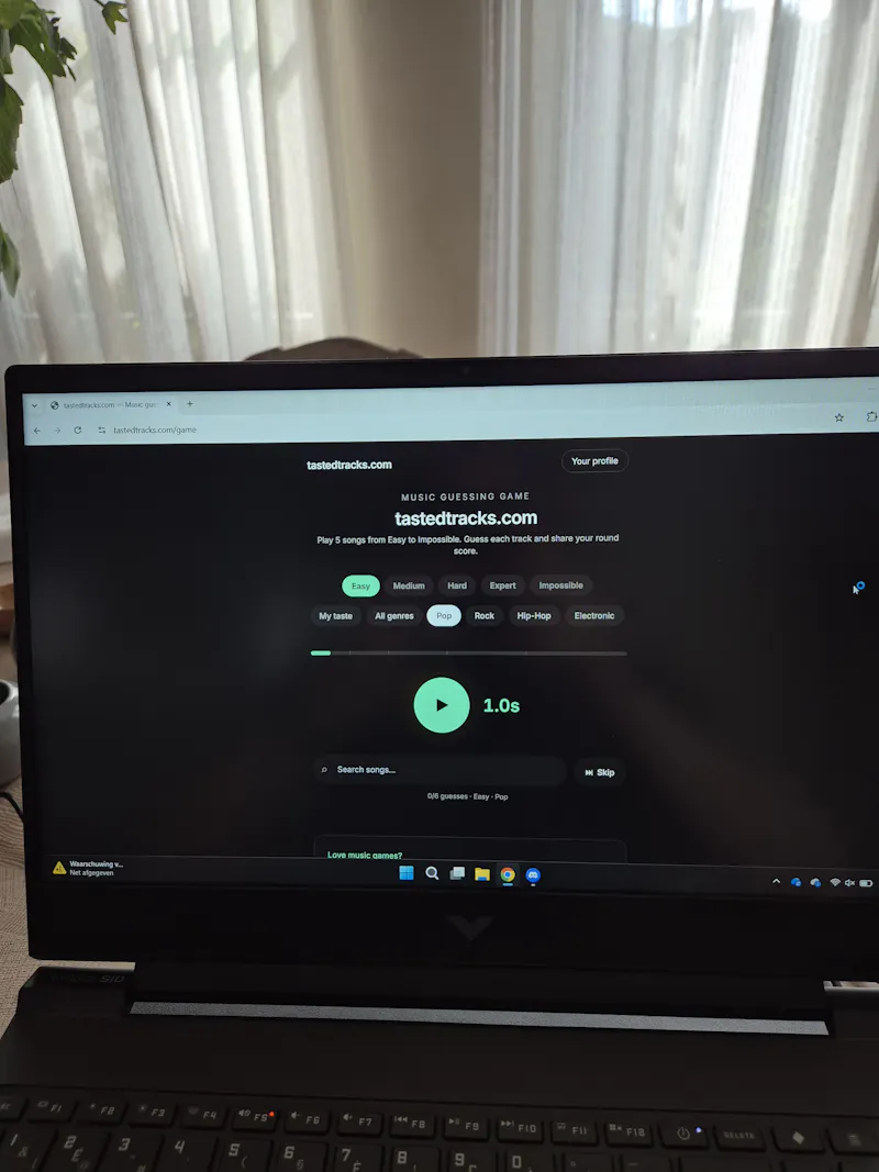 tastedtracks — share your music taste screenshot 4