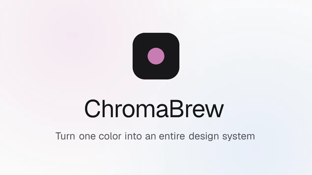 ChromaBrew — Free Design System Tool product