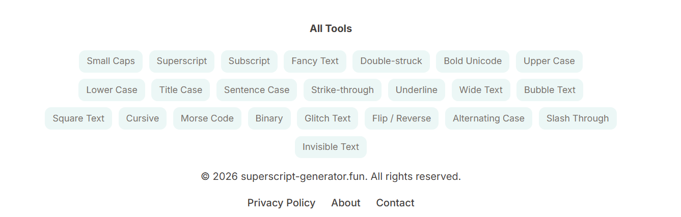 SuperscriptGen gallery image
