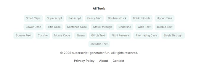 SuperscriptGen gallery image