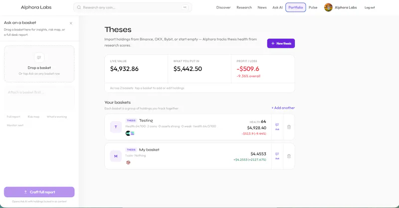 Alphora Labs screenshot 2
