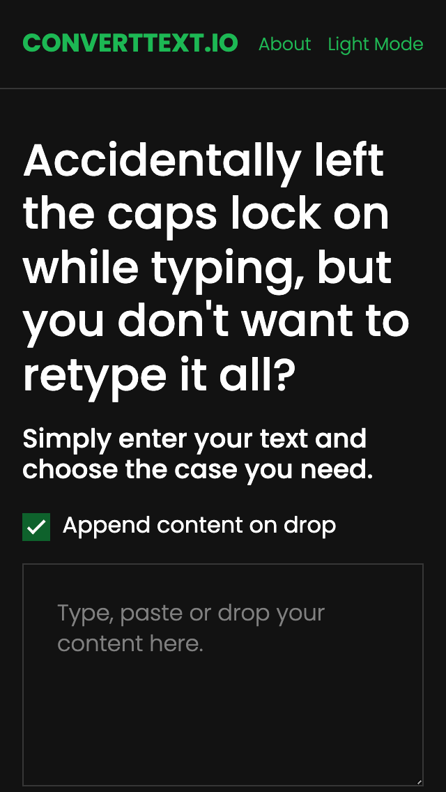 ConvertText.io gallery image