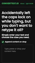 ConvertText.io gallery image