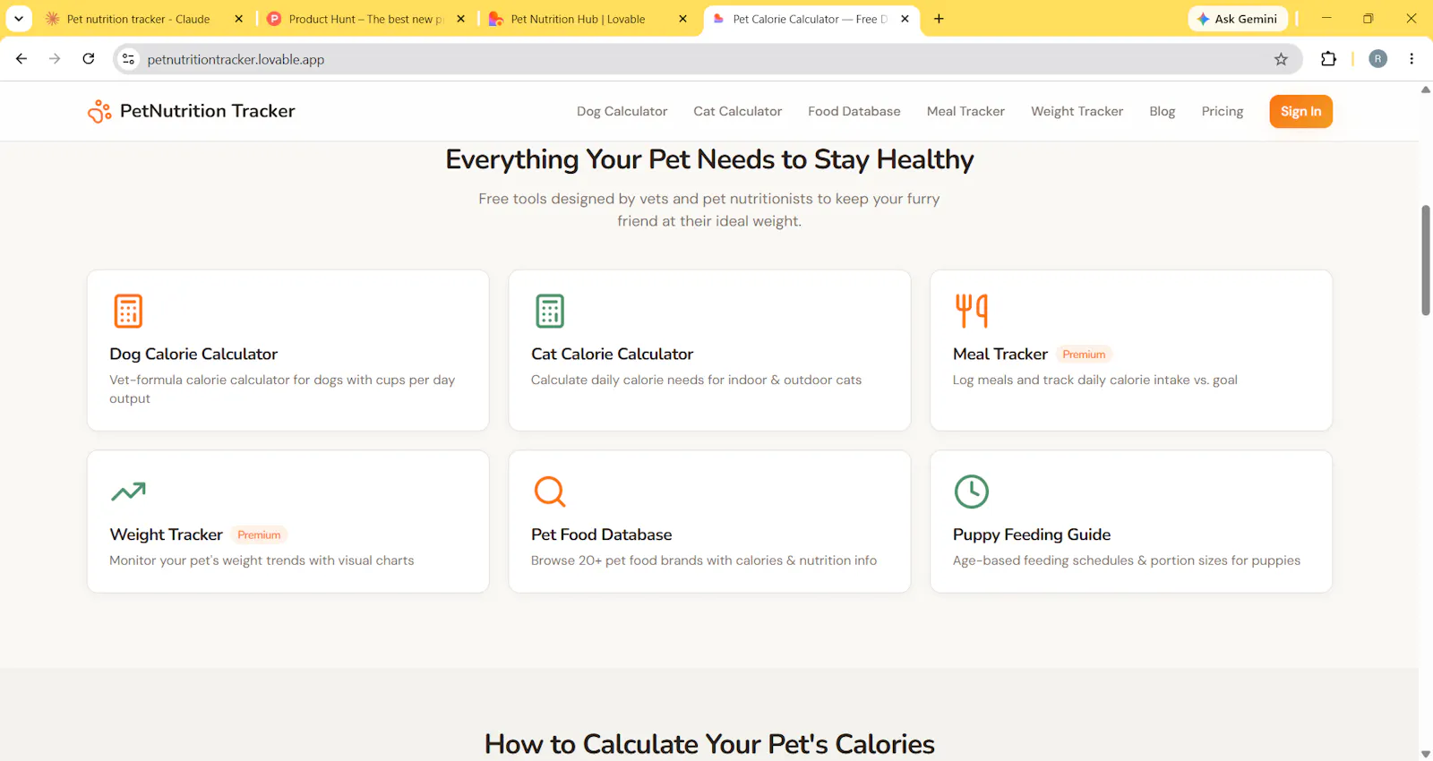 Pet Calorie Calculator screenshot 2