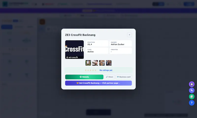 Infinity Wall · vermittlungs.link screenshot 5