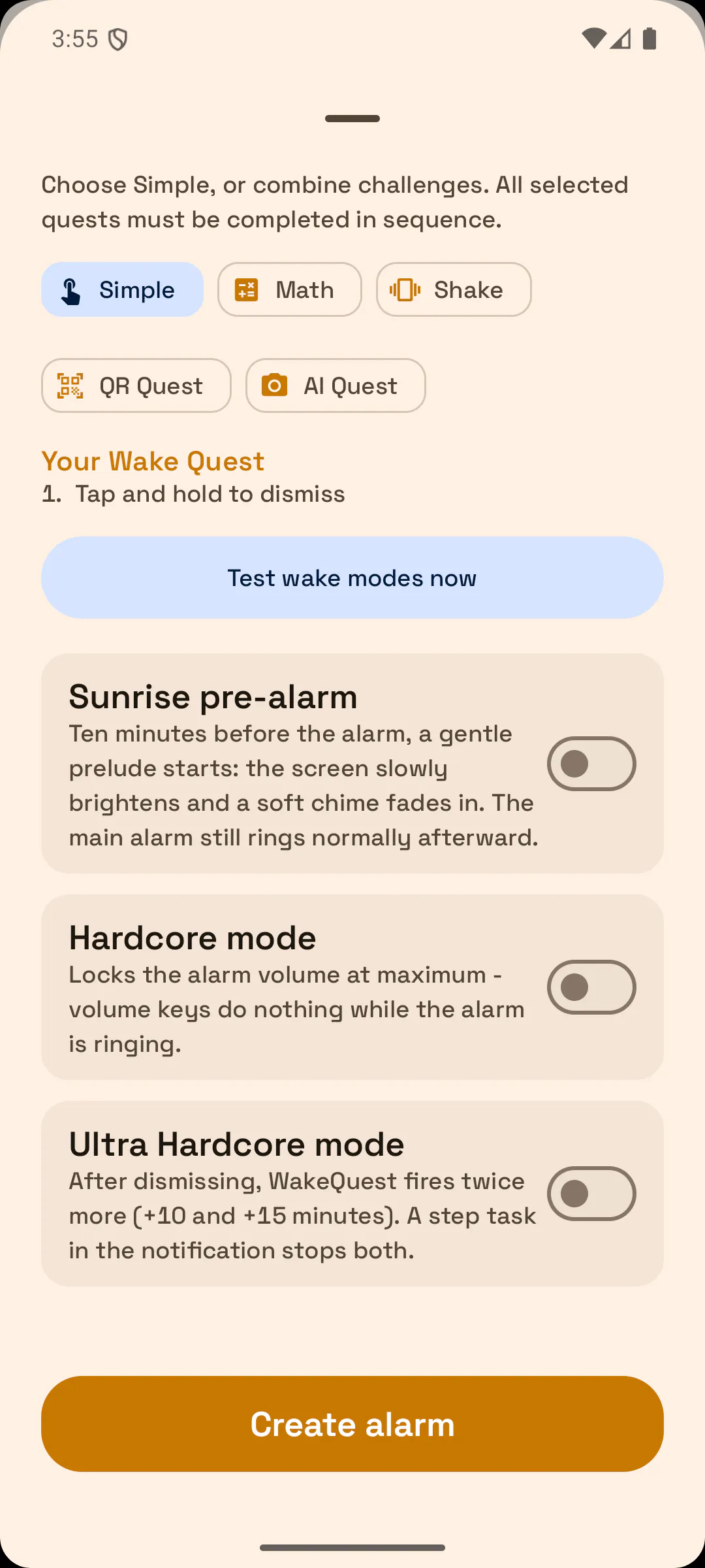 WakeQuest gallery image