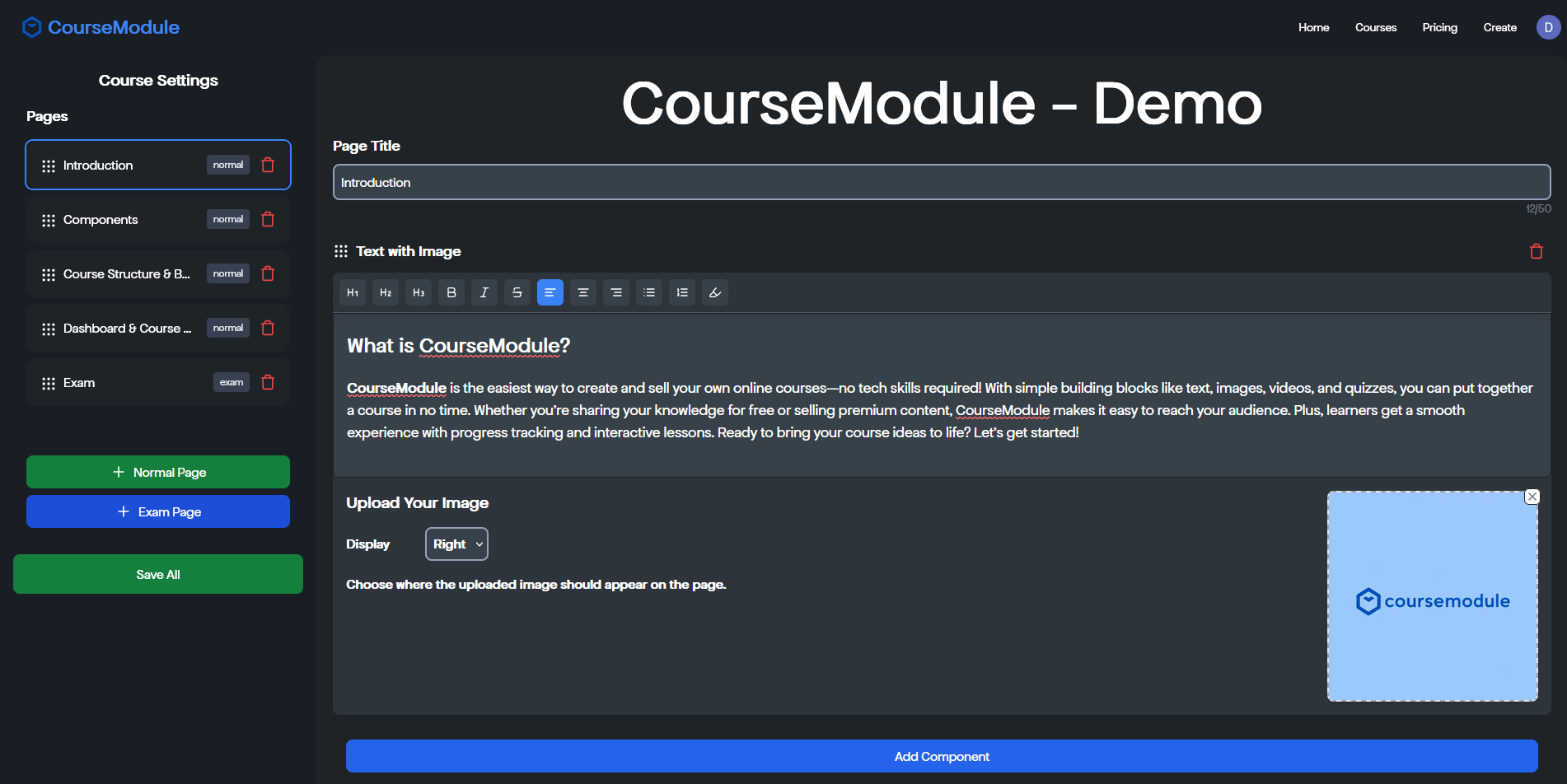 وسائط CourseModule - باني الدورة التدريبية النهائية وسهلة! 4