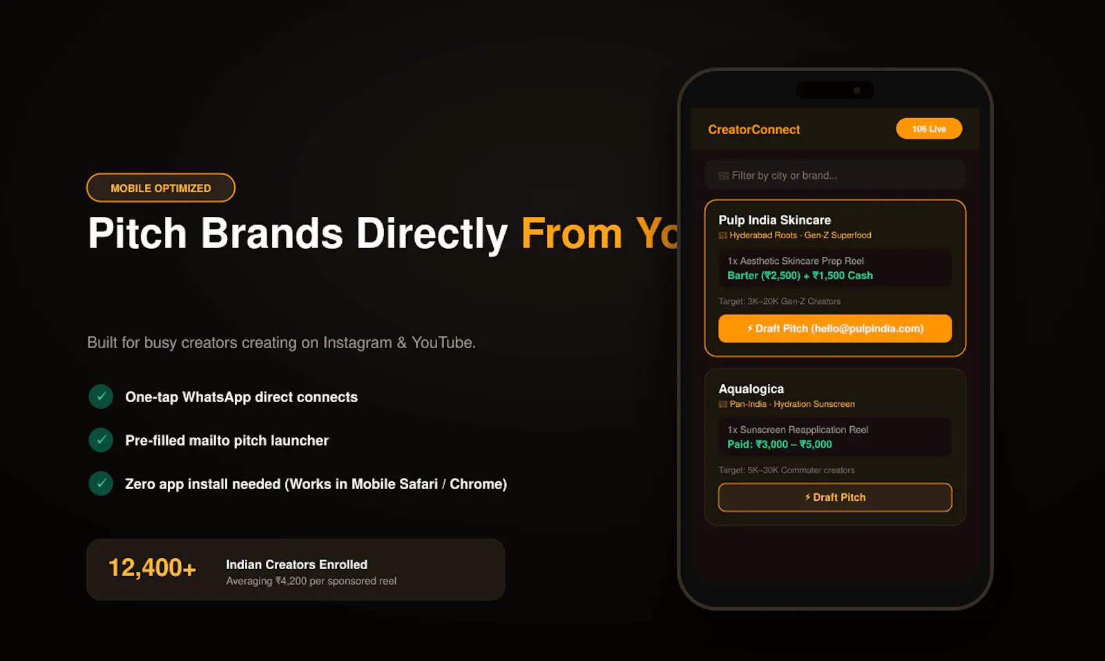 CreatorConnect screenshot 3
