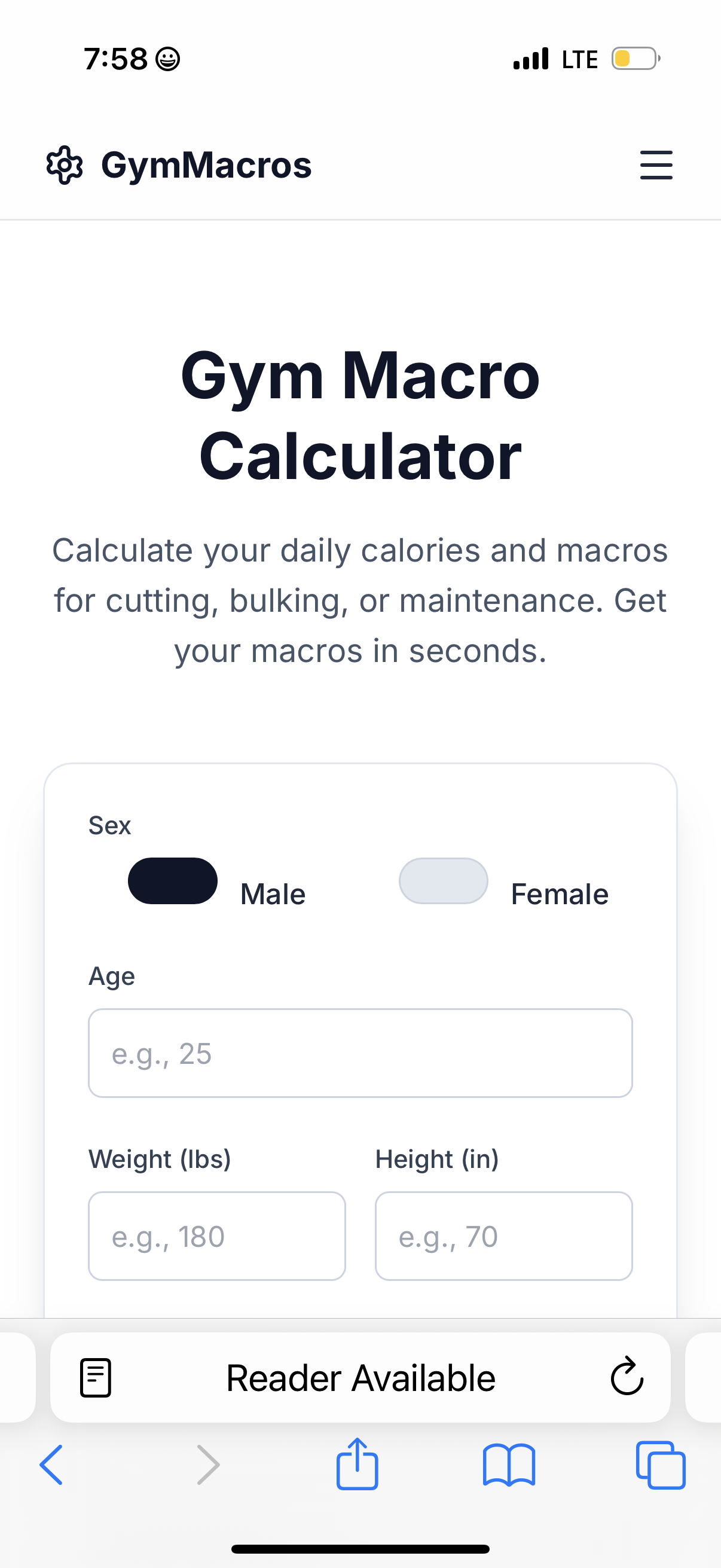 Gym Macro Calculator - Product Hunt launch logo and brand identity